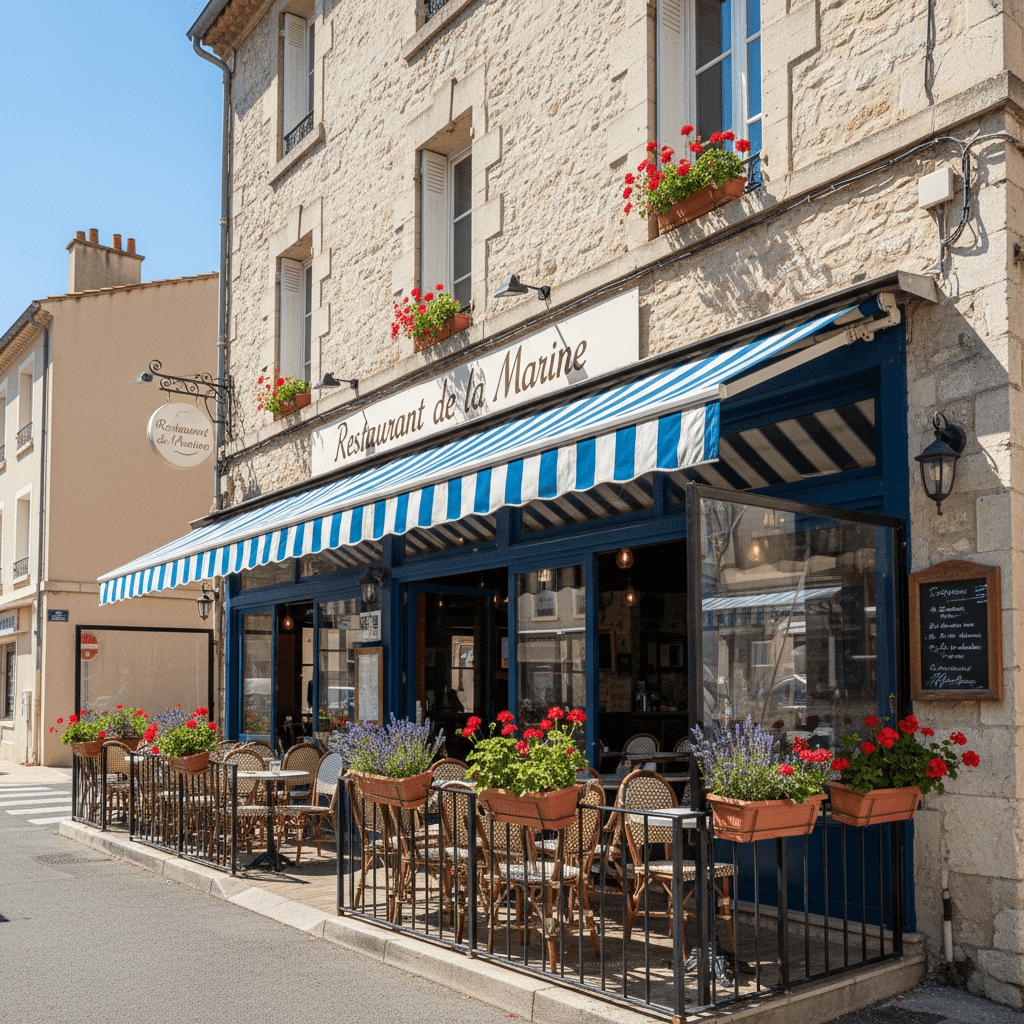 Restaurant 70m² à Marseille : terrasse - licence IV