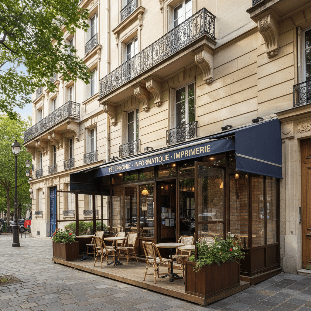 Local Commercial de Restauration à Paris