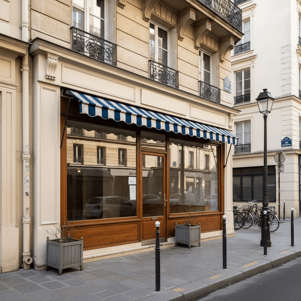 Local Commercial sur l'Ile Saint Louis