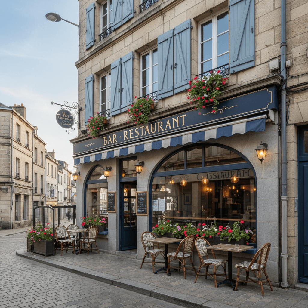 Restaurant 100m² à Nantes : terrasse - licence IV