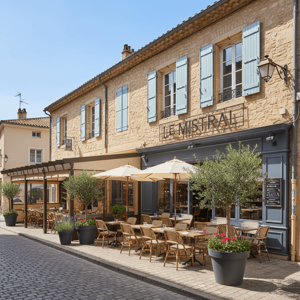 Restaurant 231m² à Aix-En-Provence : terrasse - licence IV