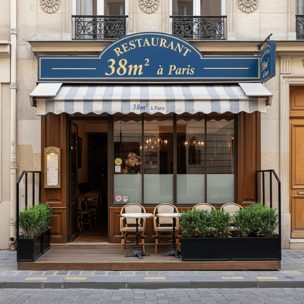 Restaurant 38m² à Paris