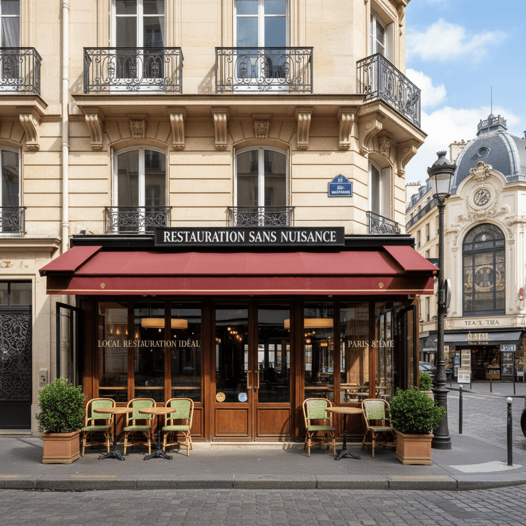 Local Restauration Idéal à Paris 8ème