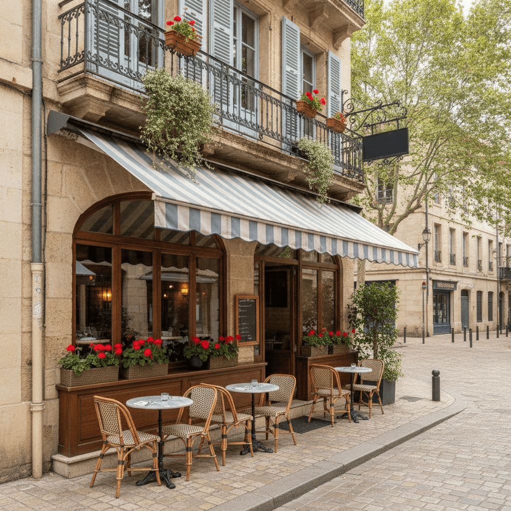 Restaurant 42m² à Montpellier : terrasse - licence IV