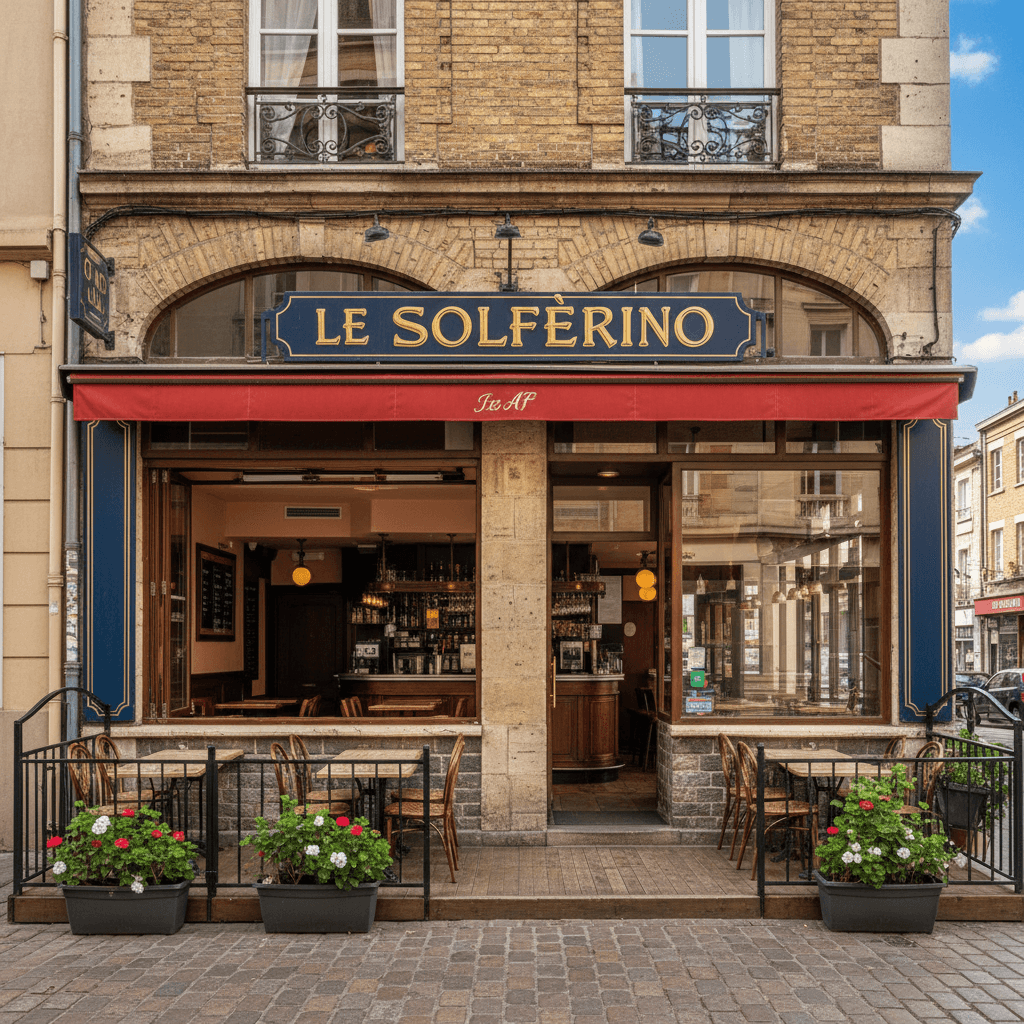 Bar-brasserie à Lille : terrasse - licence IV