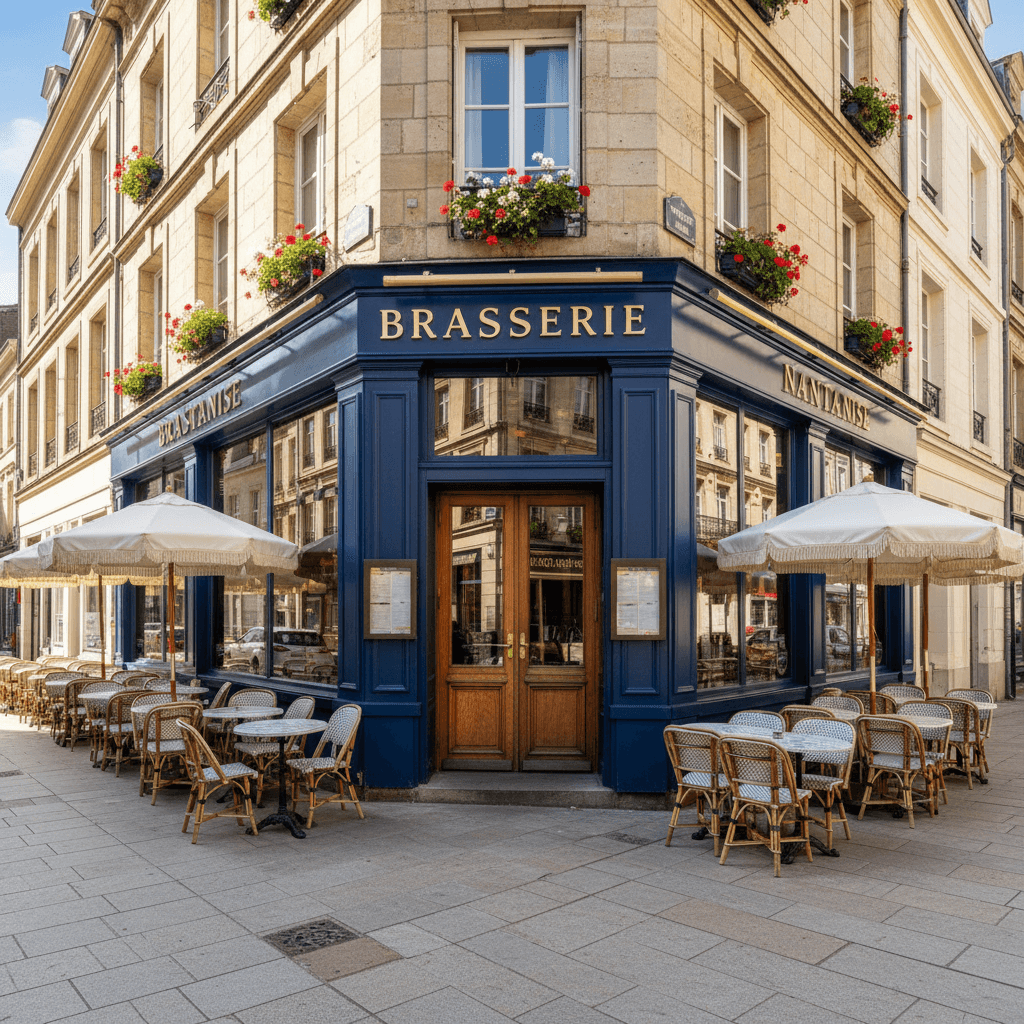 Bar-brasserie à Nantes : terrasse - licence IV