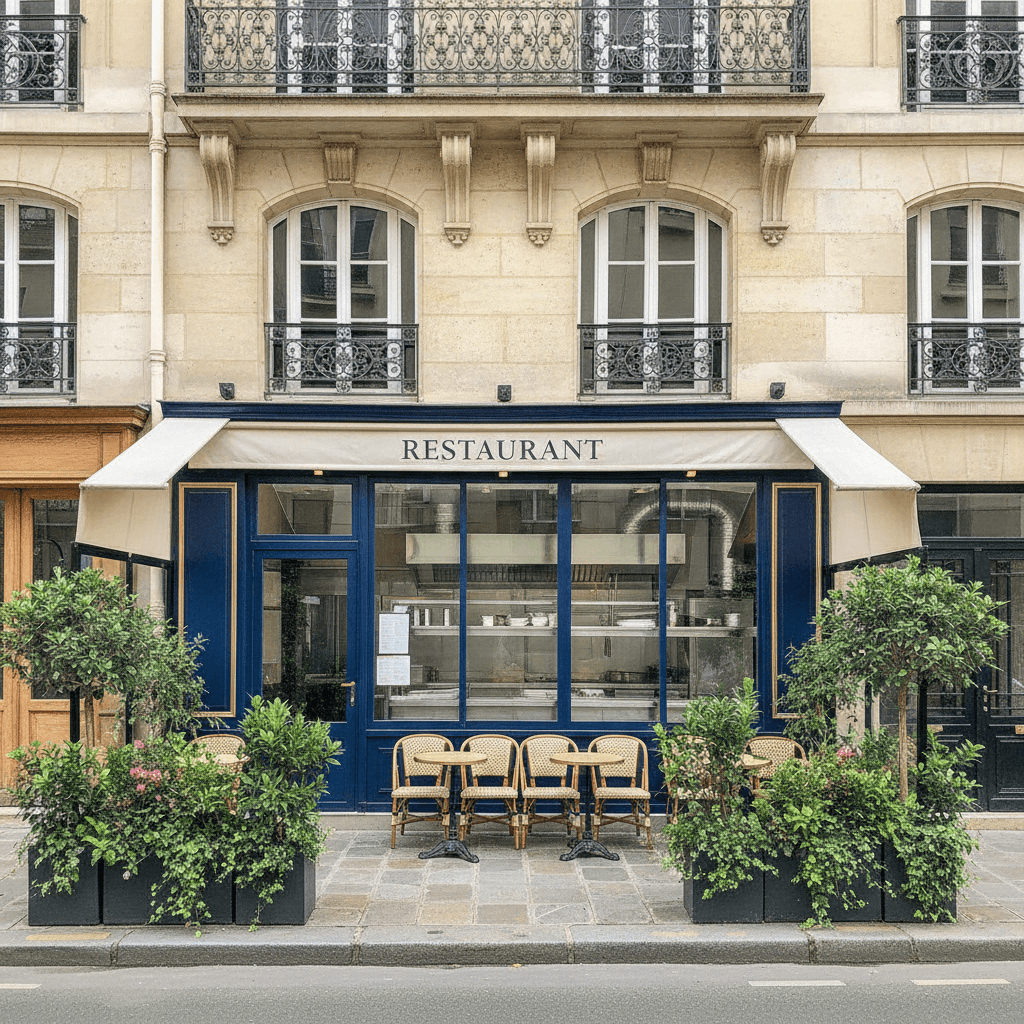 Restaurant 20 couverts à Paris : extraction - cuisine équipée