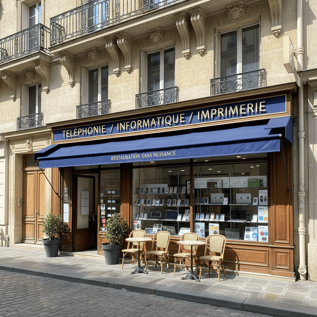 Local commercial polyvalent à Paris - 39 m²