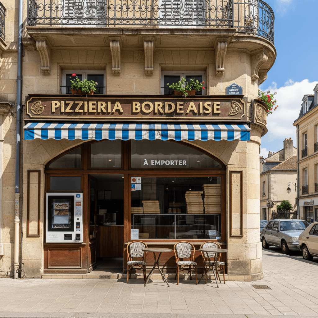 Fast-food 60m² à Bordeaux : parking