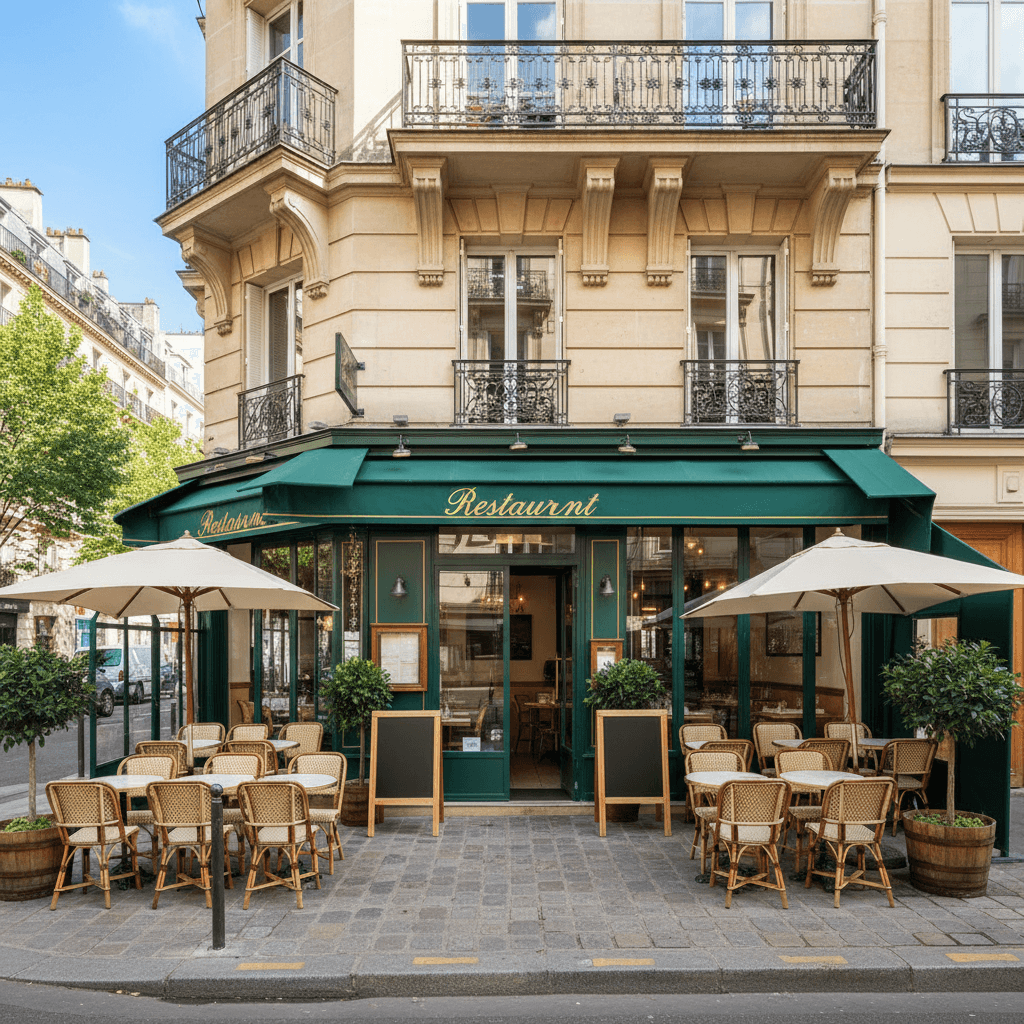 Restaurant 24 couverts à Paris : extraction - cuisine équipée