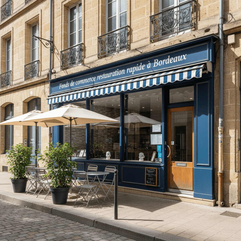 Fast-food 39m² à Bordeaux : extraction