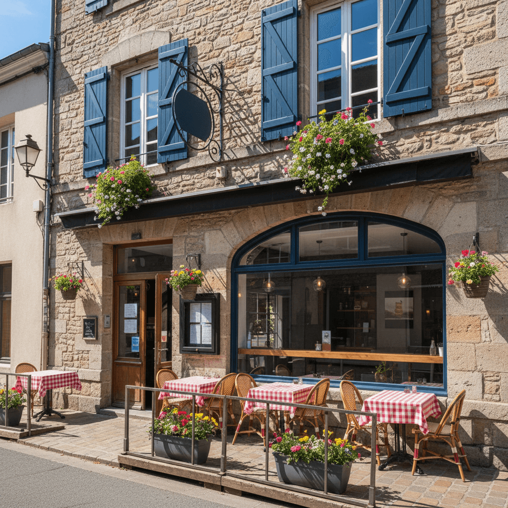 Restaurant 80m² à Nantes : terrasse - licence IV