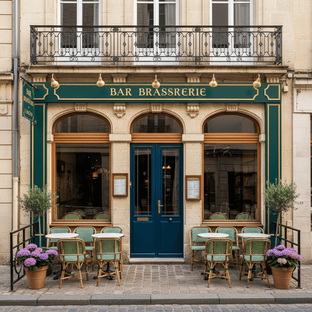 Bar-brasserie à Angers : terrasse - licence IV