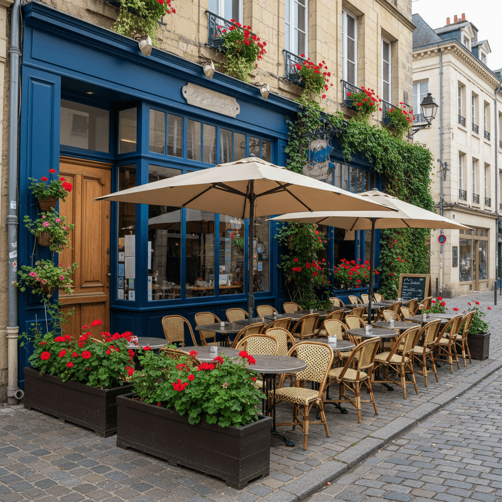 Restaurant 74m² à Nantes : terrasse - licence IV