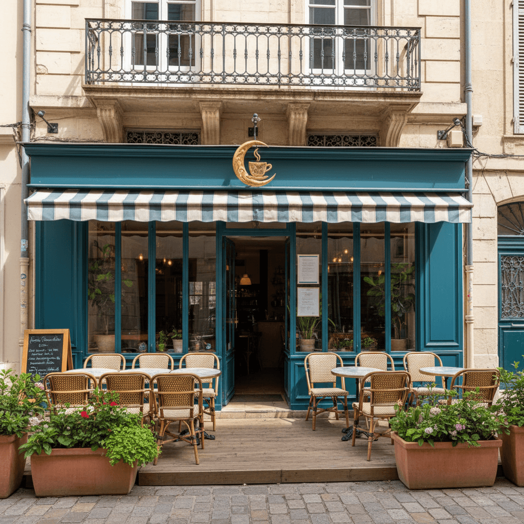 Restaurant à Montpellier : terrasse