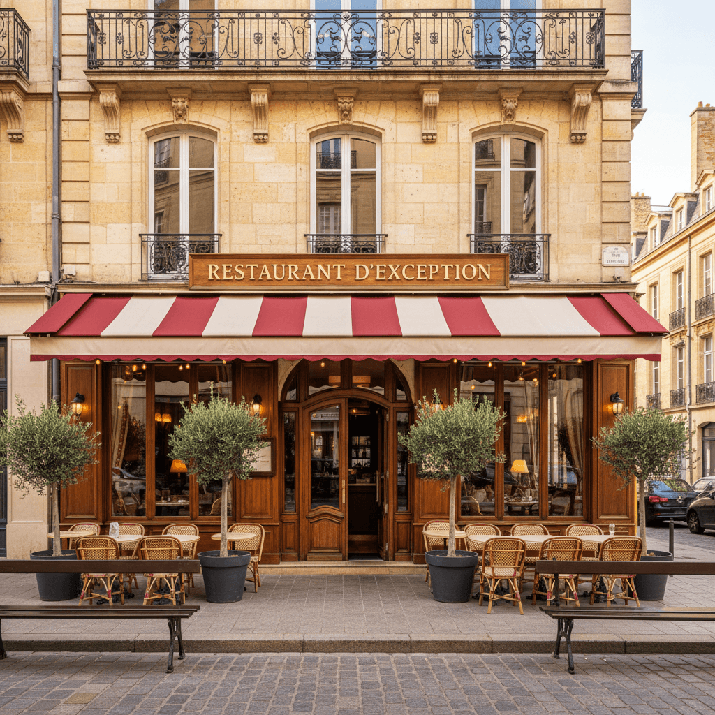 Restaurant 340m² à Bordeaux : terrasse - licence IV