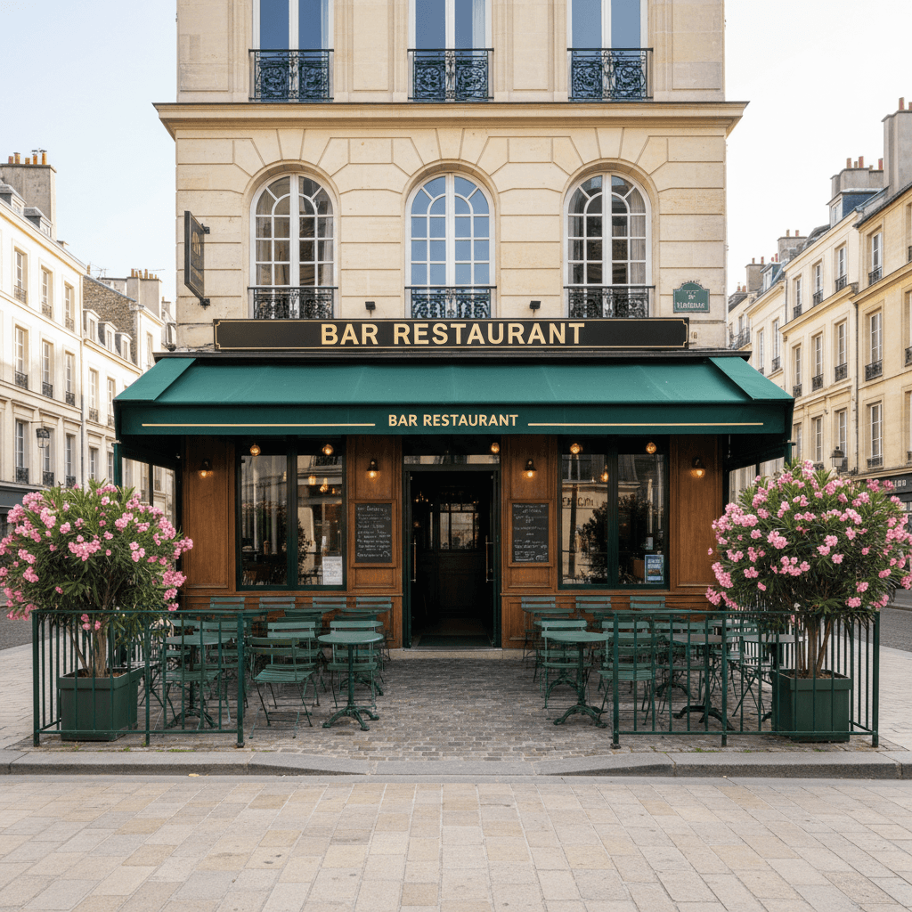 Bar-brasserie à Rennes : terrasse - licence IV
