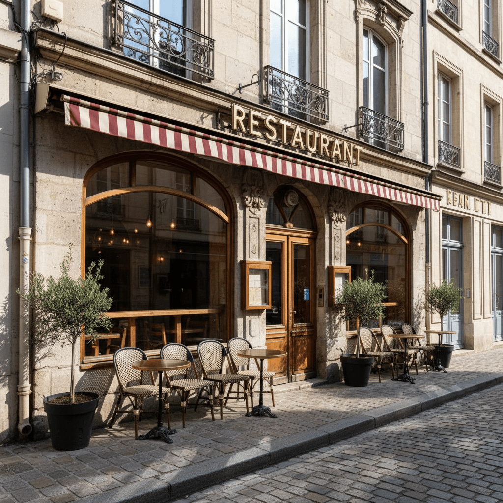 Restaurant 270m² à Lille : terrasse - licence IV