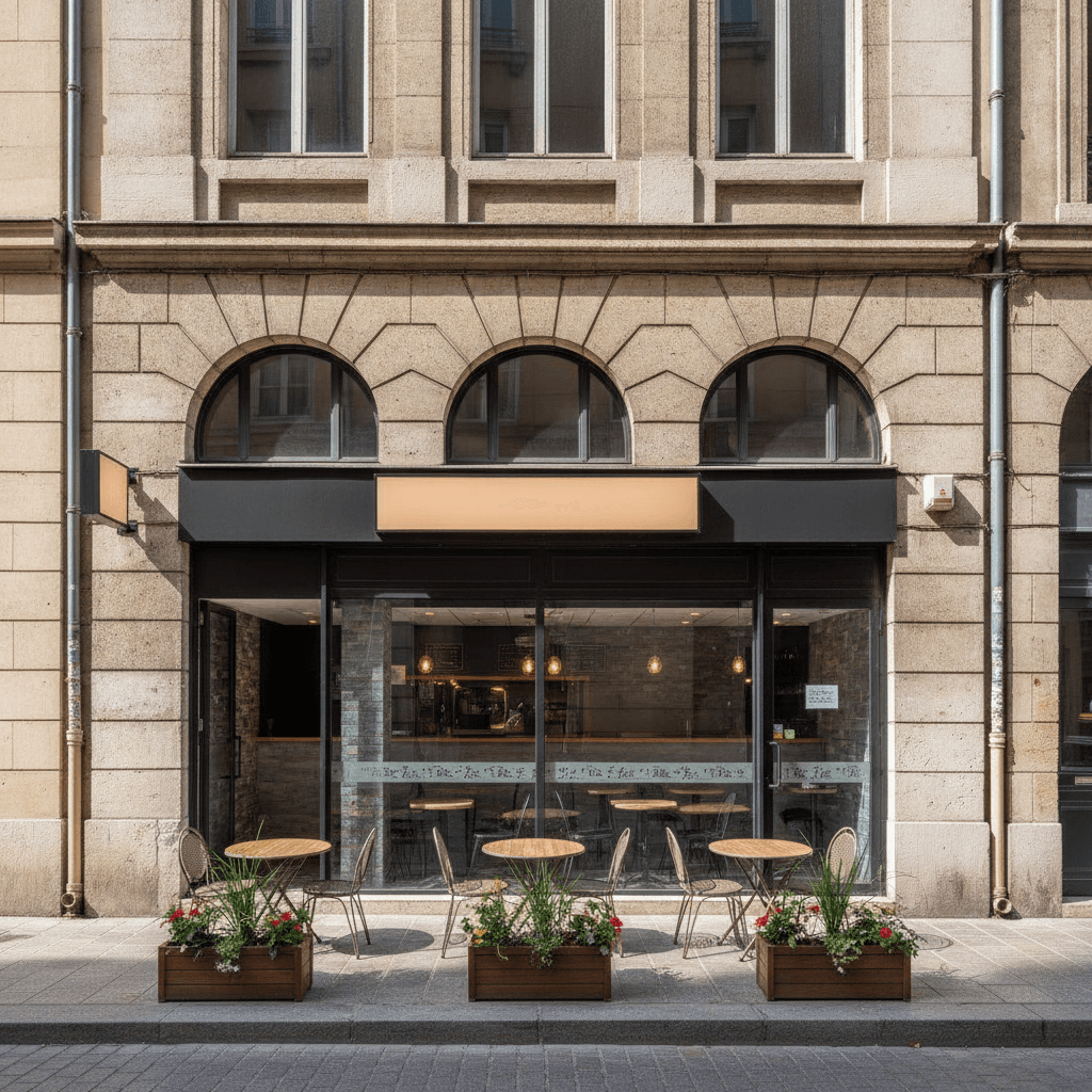 Fast-food 70m² à Lyon : cuisine équipée