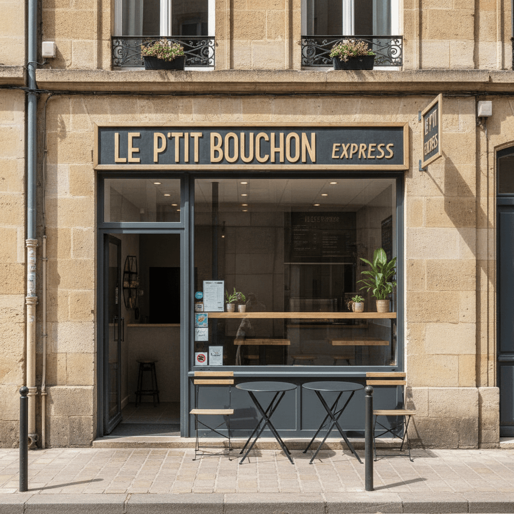 Fast-food 20m² à Bordeaux : extraction