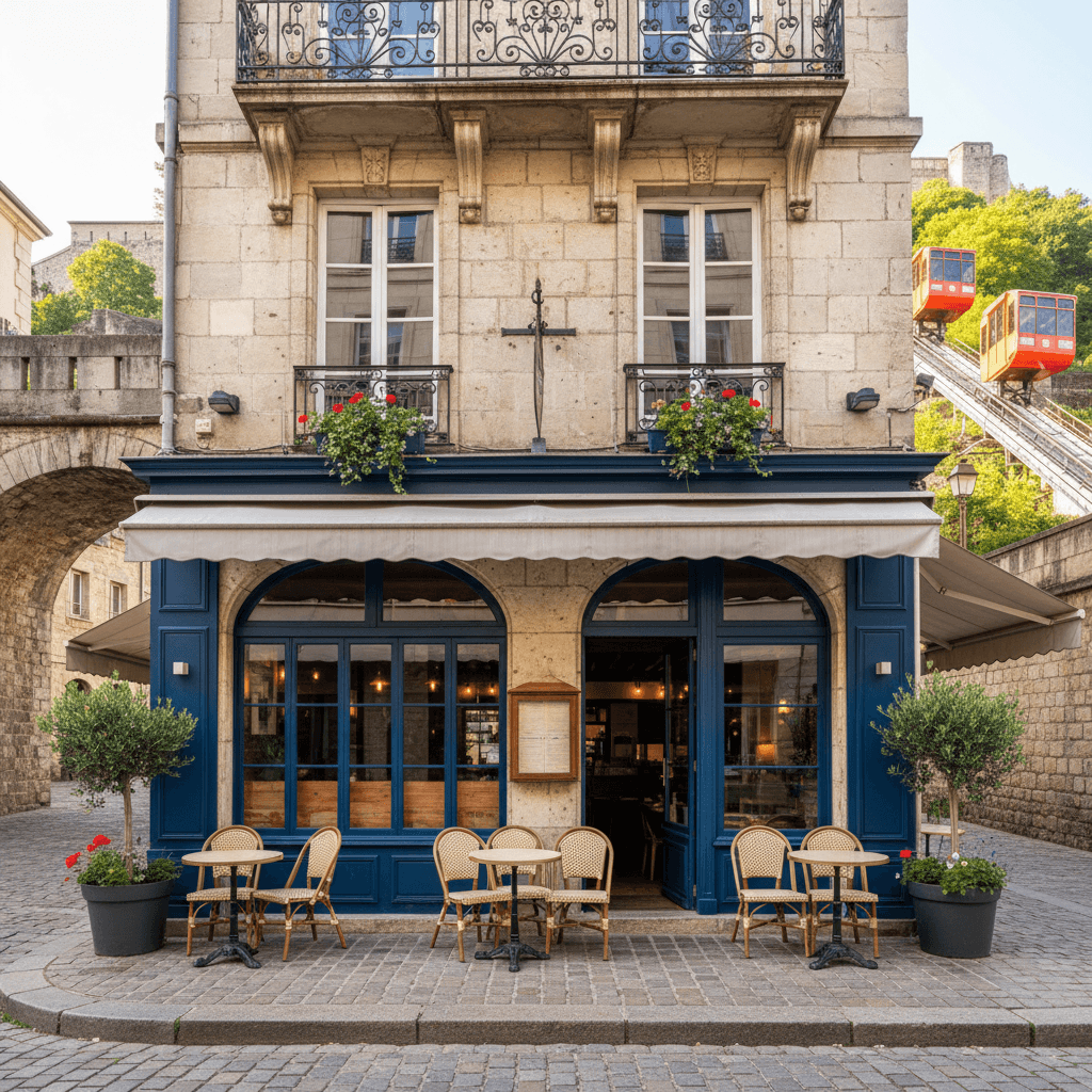 Restaurant 250m² à Grenoble : terrasse - licence IV