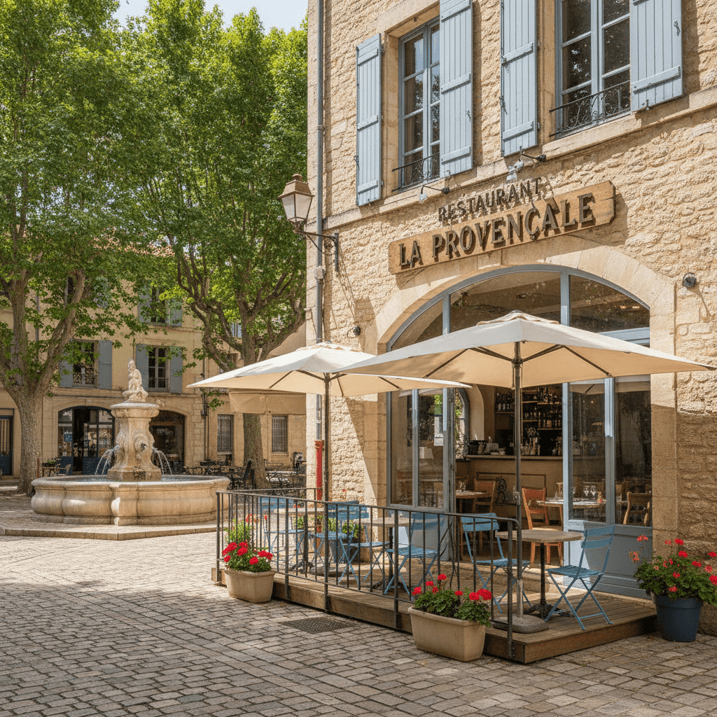 Restaurant à Aix-En-Provence : extraction