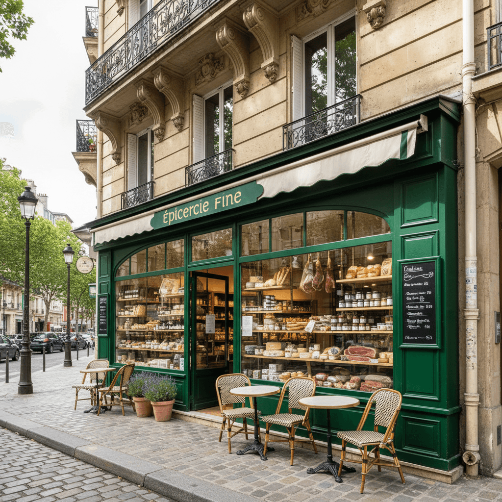 Épicerie Fine à Paris - Emplacement Privilégié
