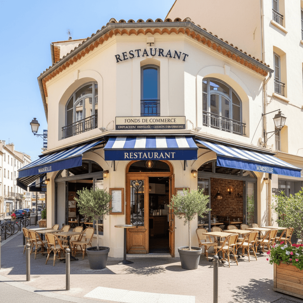 Restaurant 104m² à Marseille : cuisine équipée