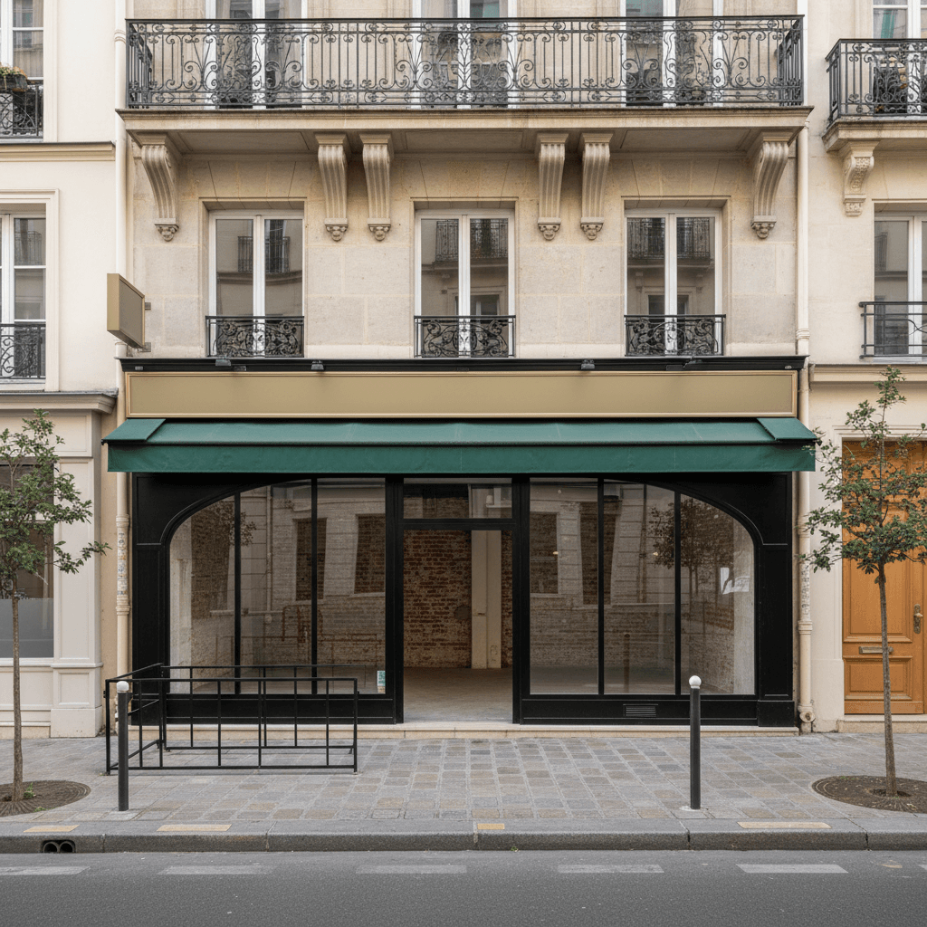 Local vide 72m² à Paris : cuisine équipée - cave/réserve