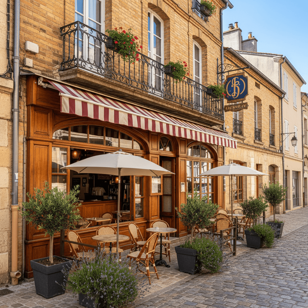 Restaurant à Albi : terrasse - licence IV