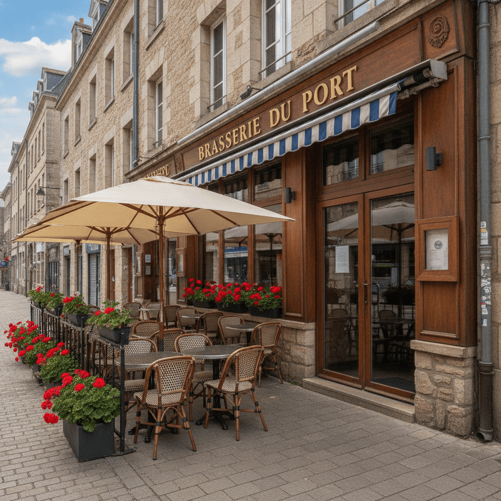 Restaurant 100m² à Le Havre : terrasse - licence IV