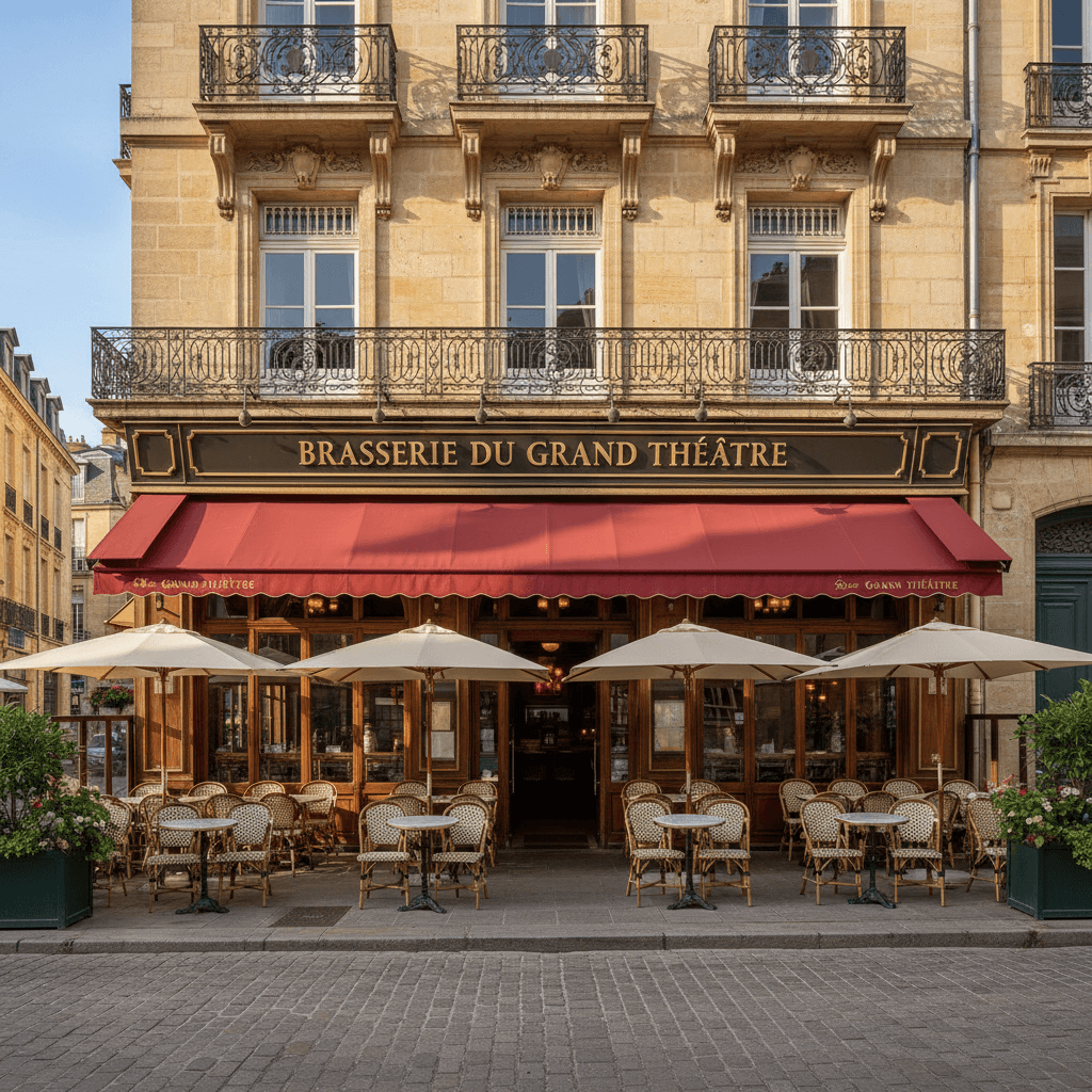 Bar-brasserie à Bordeaux : terrasse - licence IV
