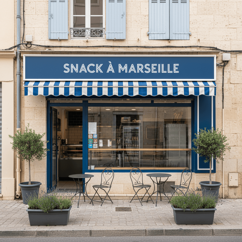 Snack à Marseille