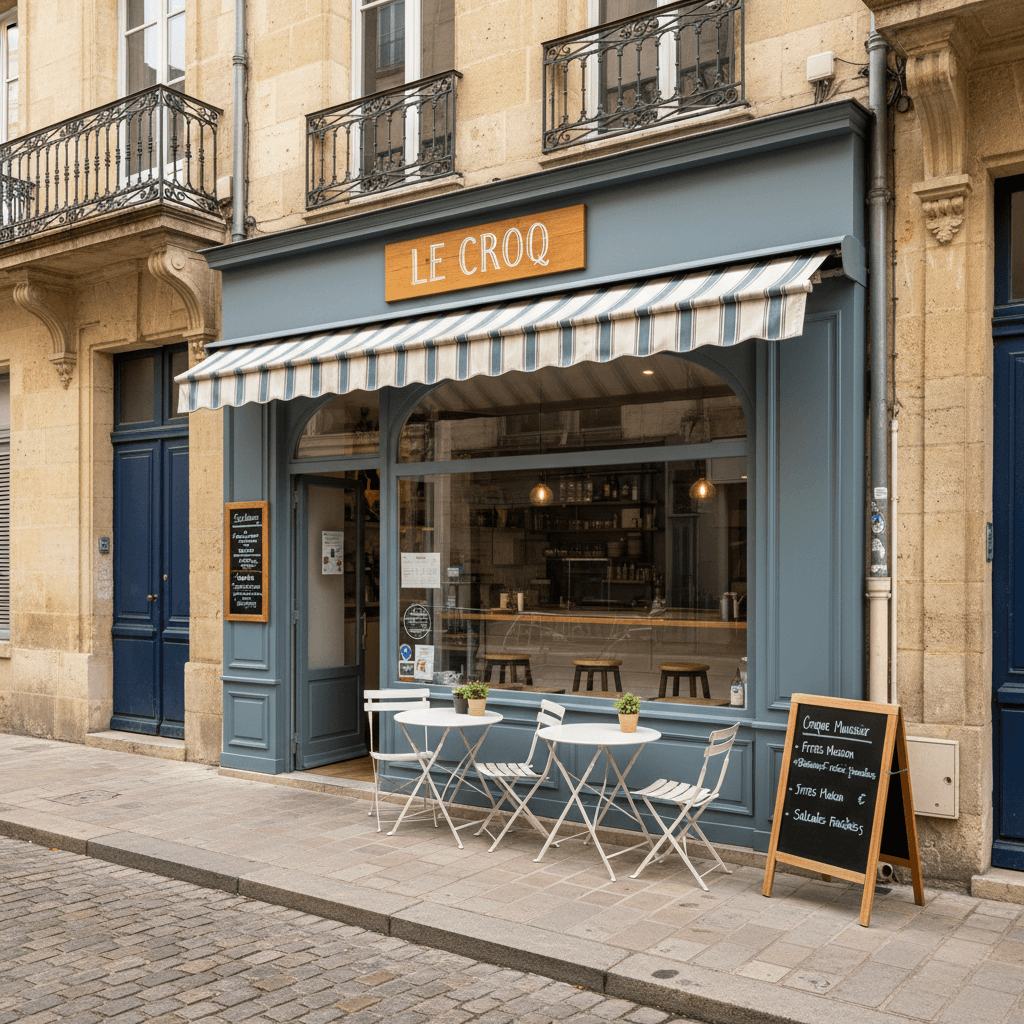 Snack 50m² à Bordeaux : cuisine équipée - cave/réserve