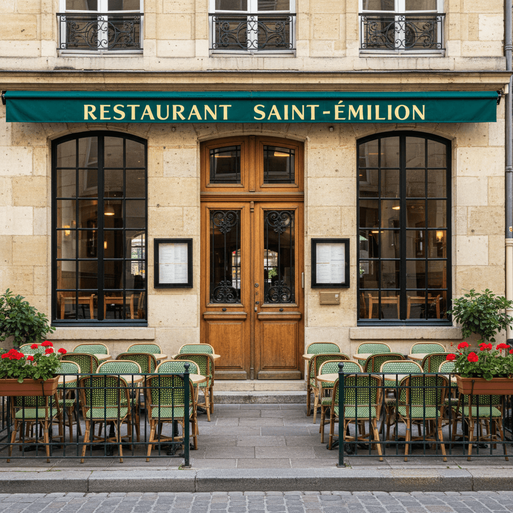 Restaurant 260m² à Bordeaux : terrasse - licence IV