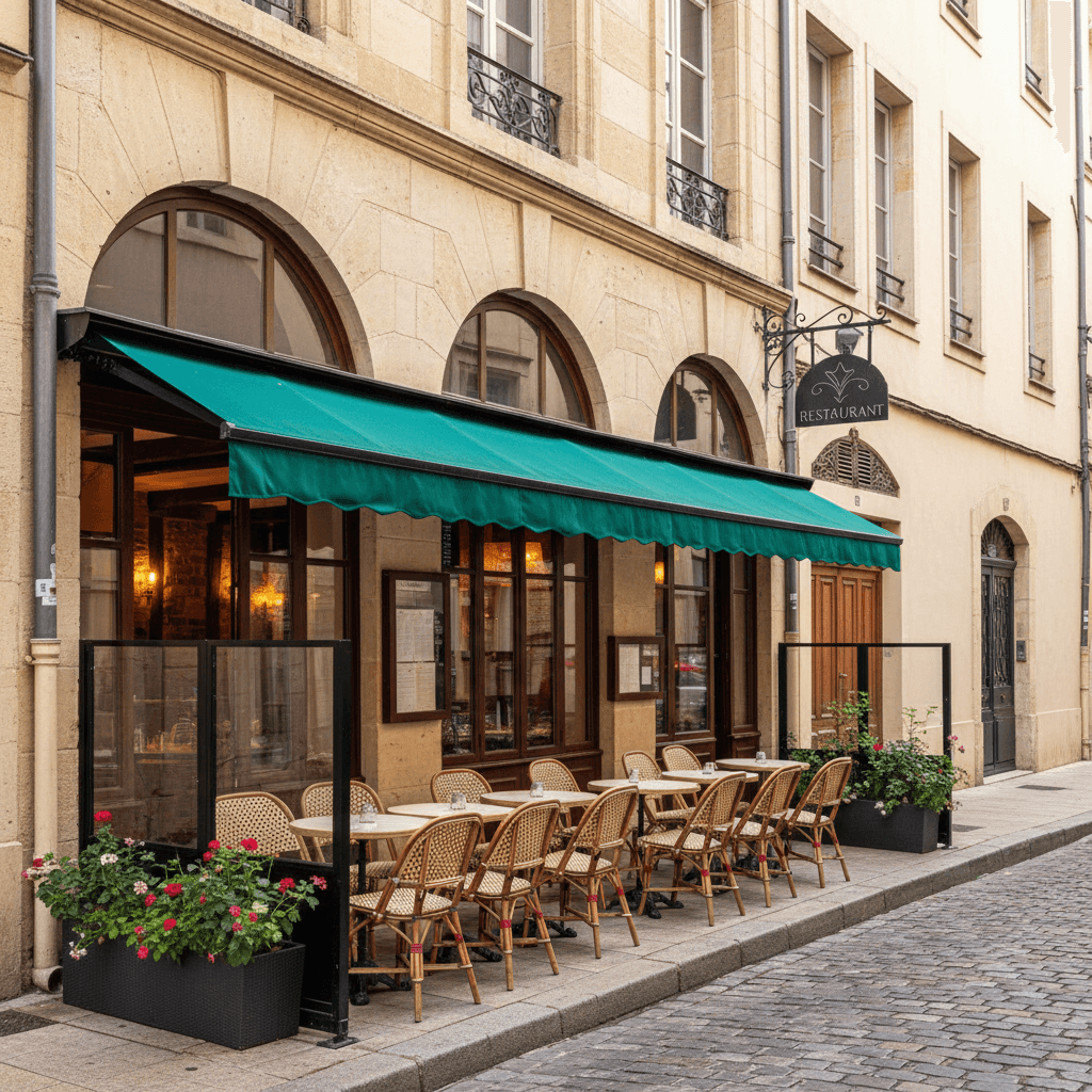 Restaurant 80m² à Montpellier : extraction