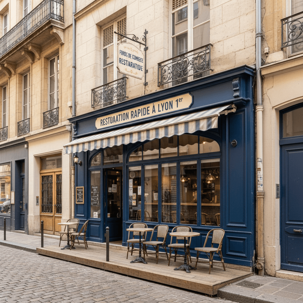 Fast-food à Lyon : extraction