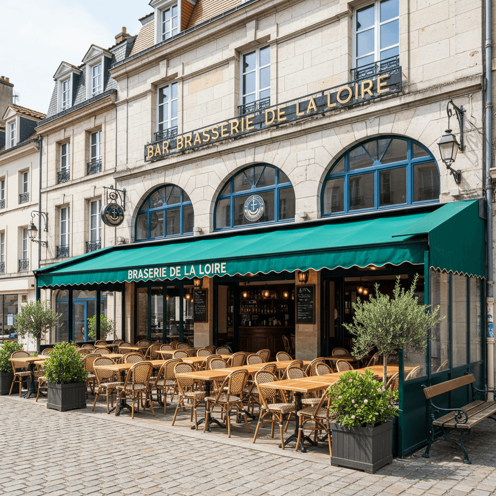 Bar-brasserie à Nantes : terrasse - licence IV