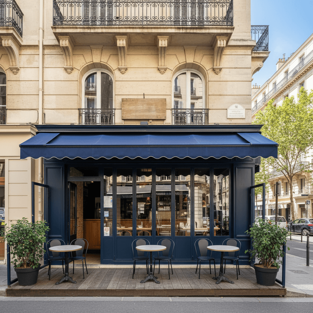 Restaurant 114m² à Marseille : terrasse - licence IV