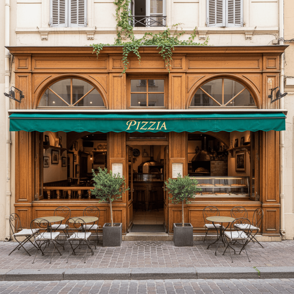 Restaurant 56m² à Nice : terrasse - licence IV