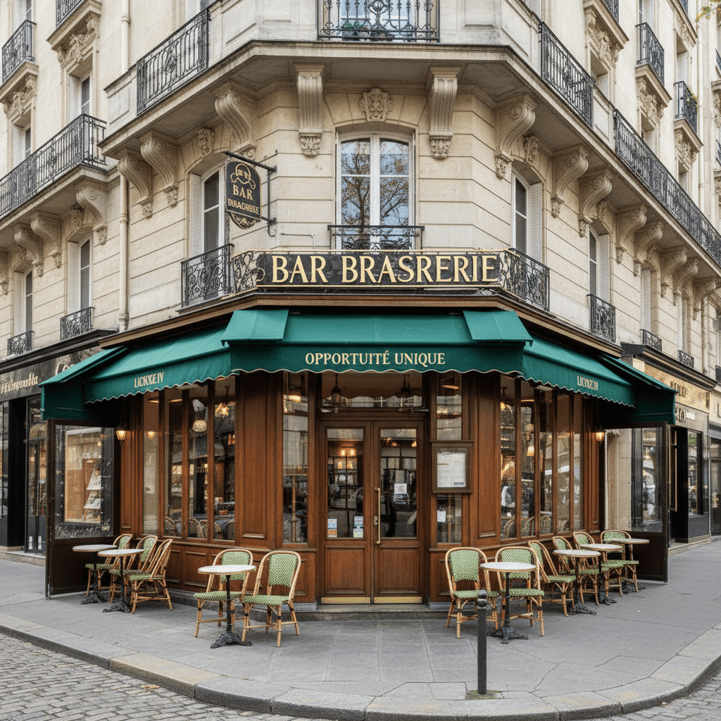 Bar Brasserie à Paris - Opportunité Unique