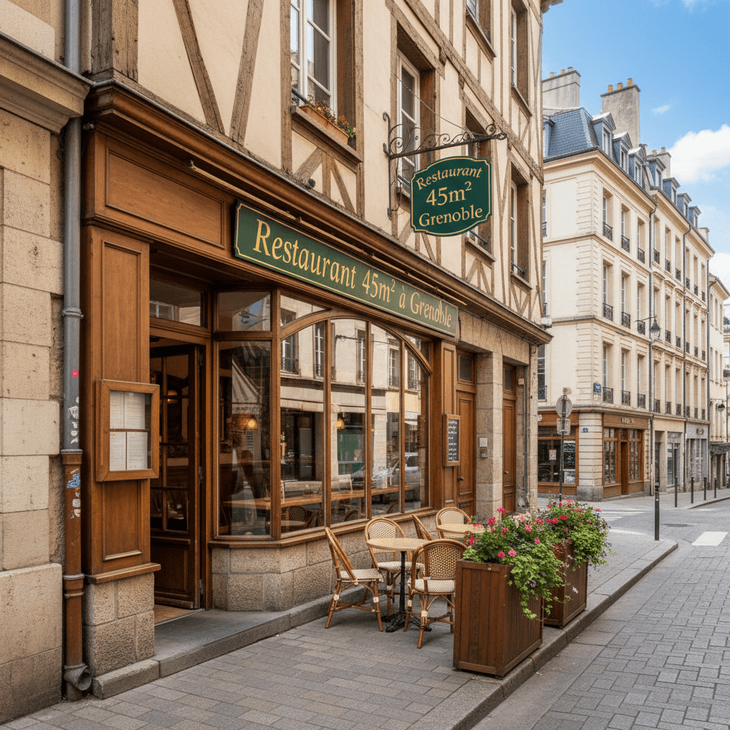 Restaurant 45m² à Grenoble