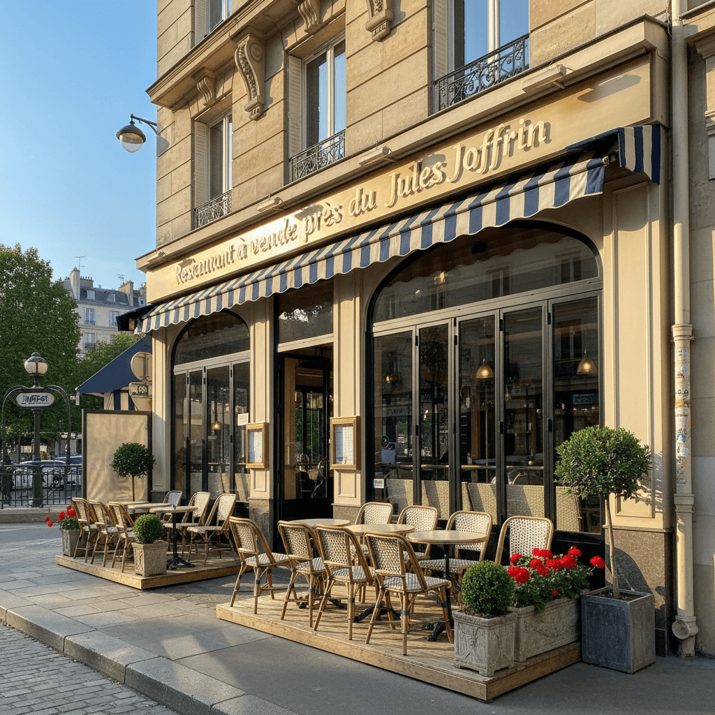 Restaurant à vendre près du métro Jules Joffrin