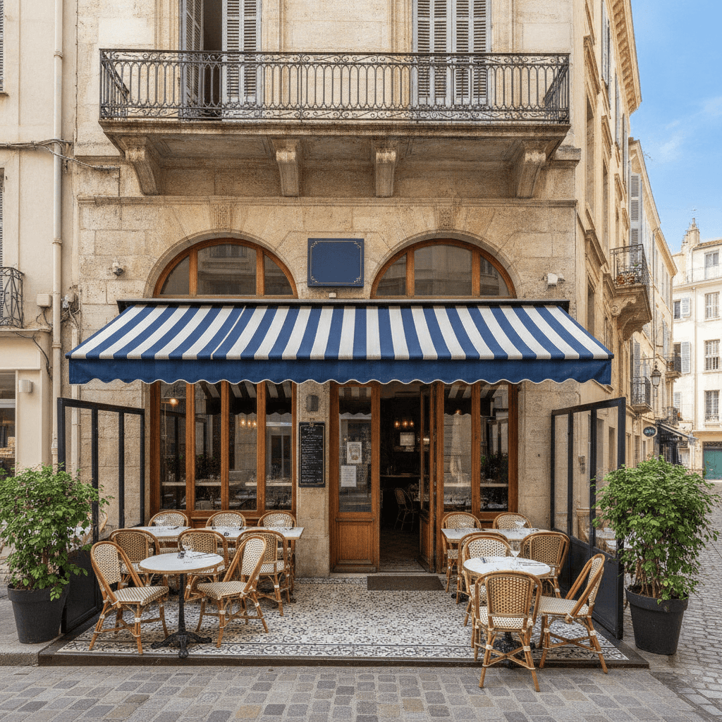 Restaurant 102m² à Marseille : terrasse - licence IV