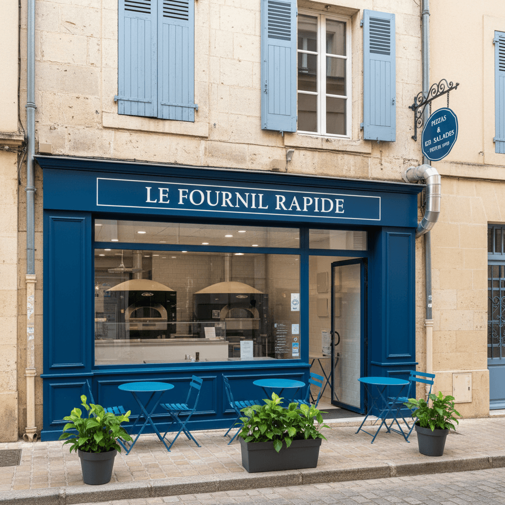 Fast-food 110m² à Béziers : terrasse - extraction