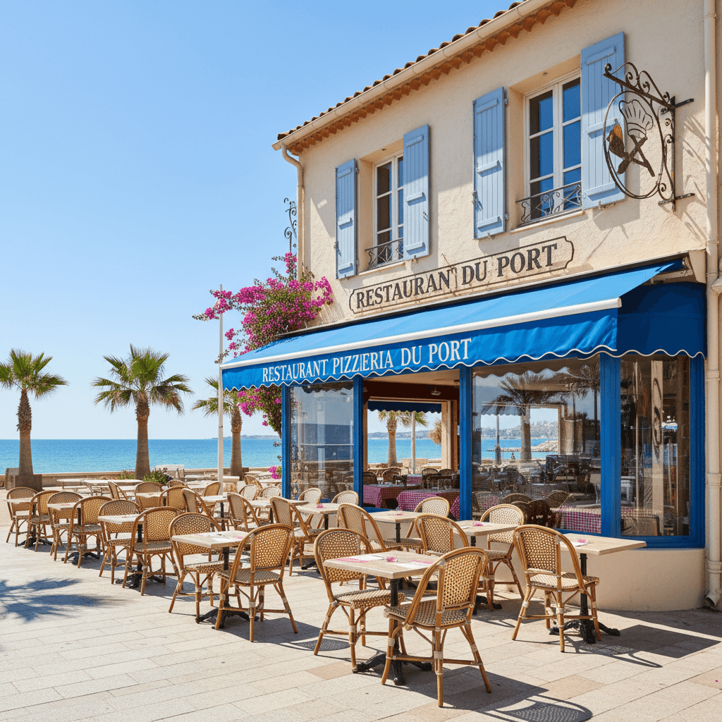 Restaurant à Marseille : terrasse - licence IV
