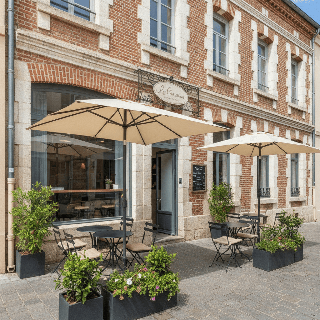 Fast-food 90m² à Toulouse : terrasse - licence IV