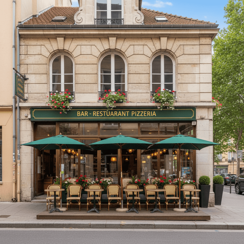 Restaurant à Lyon : terrasse - licence IV
