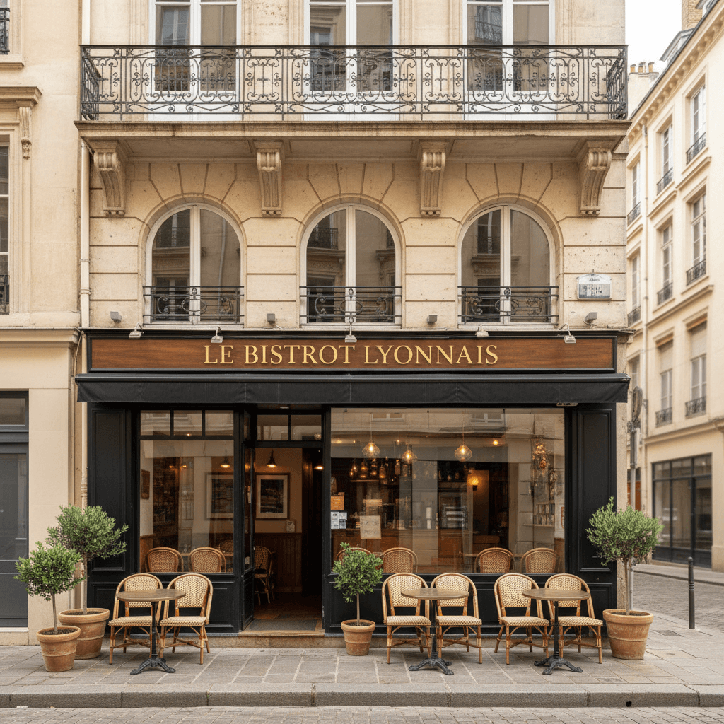 Restaurant 90m² à Lyon : terrasse - licence IV