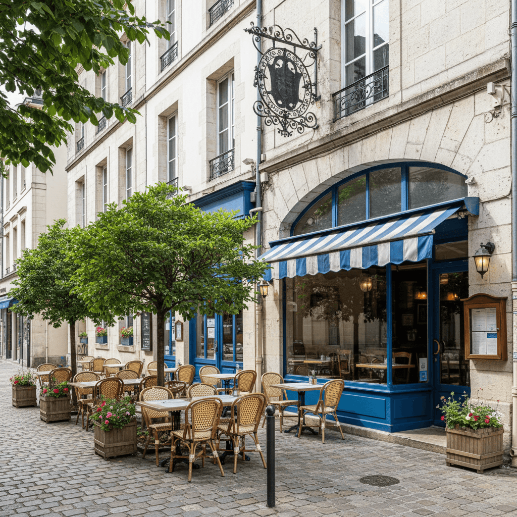 Restaurant 400m² à Nantes : terrasse - licence IV